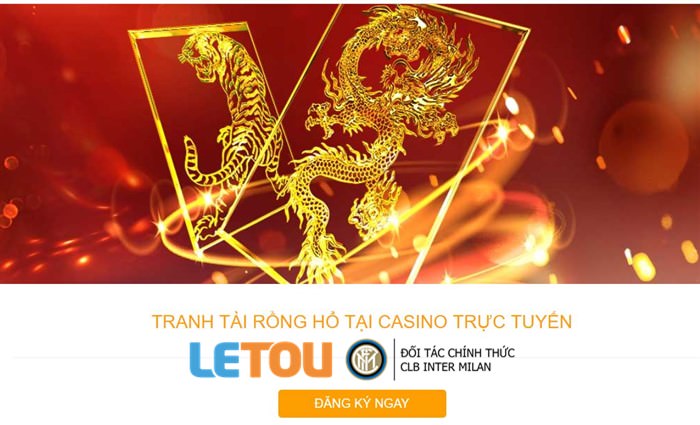 Luật chơi trò Rồng Hổ online trong Casino của nhà cái Letou